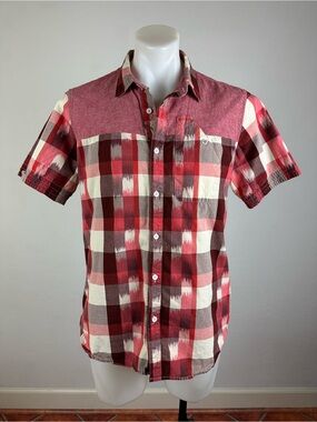 Woolf Originals New York Plaid Short-Sleeve Button-Down Shirt